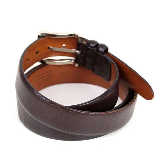 Trafalgar BROWN GENUINE LEATHER 1 1/8"Wd CASUAL DRESS MEN'S BELT Sz 40 (49M - Picture 8 of 16
